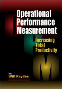 Cover for Kaydos, Wilfred (The Decision Group, Charlotte, North Carolina, USA) · Operational Performance Measurement: Increasing Total Productivity (Hardcover Book) (1998)
