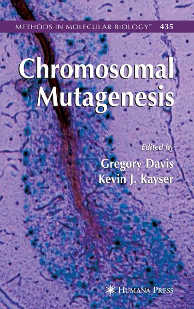 Cover for Gregory D Davis · Chromosomal Mutagenesis - Methods in Molecular Biology (Hardcover Book) (2007)