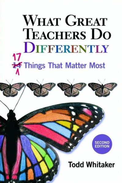 Cover for Todd Whitaker · What Great Teachers Do Differently: 17 Things That Matter Most (Pocketbok) [2 New edition] (2011)