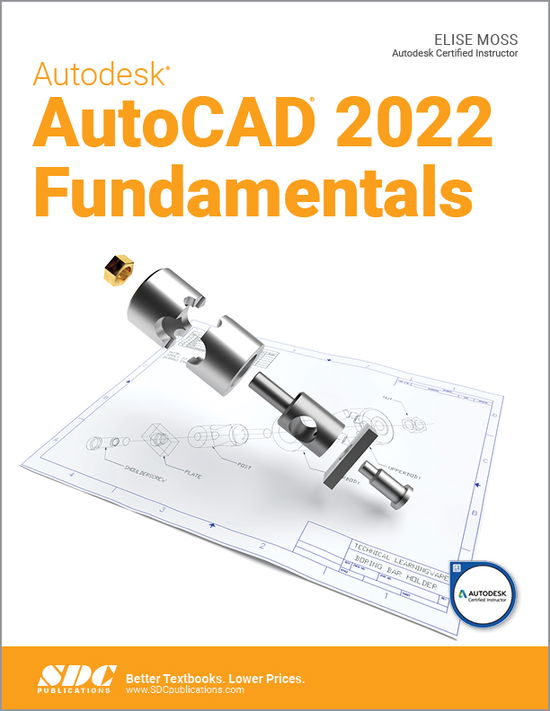 Cover for Elise Moss · Autodesk AutoCAD 2022 Fundamentals (Paperback Book) (2021)