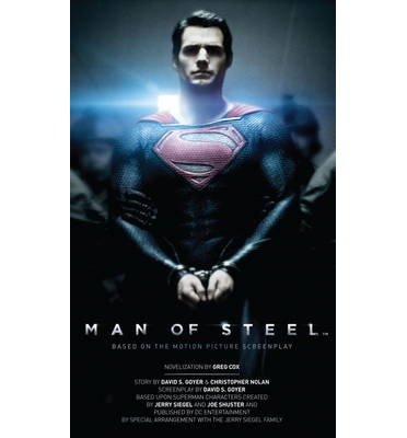 Cover for Greg Cox · Man of Steel: The Official Movie Novelization (Paperback Book) (2013)
