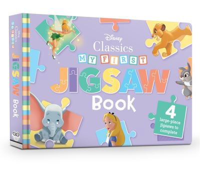 Cover for Walt Disney · Disney Classics: My First Jigsaw Book - 4 large-piece jigsaws to complete! (Board book) (2024)