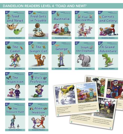 Phonic Books Dandelion Readers Vowel Spellings Level 4: Alternative vowel and consonant spellings, and Latin suffixes - Phonic Books Beginner Decodable Readers - Phonic Books - Books - Dorling Kindersley Ltd - 9781907170997 - August 10, 2014