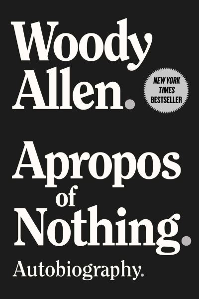 Cover for Woody Allen · Apropos of Nothing: Autobiography (Pocketbok) (2021)