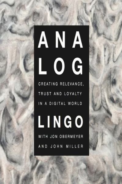 Cover for John Miller · Analog (Pocketbok) (2017)