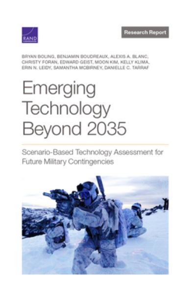 Cover for Bryan Boling · Emerging Technology Beyond 2035 (Book) (2022)