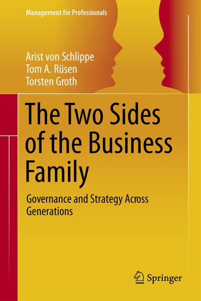 Cover for Arist Von Schlippe · The Two Sides of the Business Family: Governance and Strategy Across Generations - Management for Professionals (Inbunden Bok) [1st ed. 2021 edition] (2021)