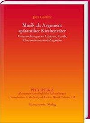 Cover for Günther · Musik als Argument spätantiker (Book) (2019)