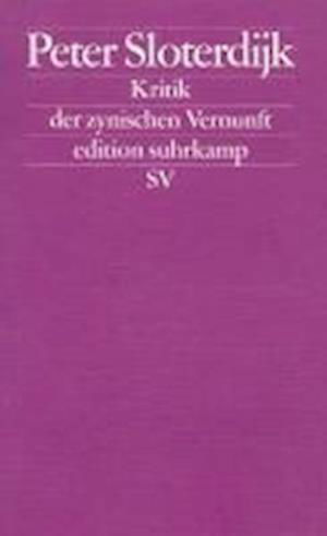 Cover for Peter Sloterdijk · Edit.Suhrk.1099 Sloterdijk.Kritik d.zyn (Bog)