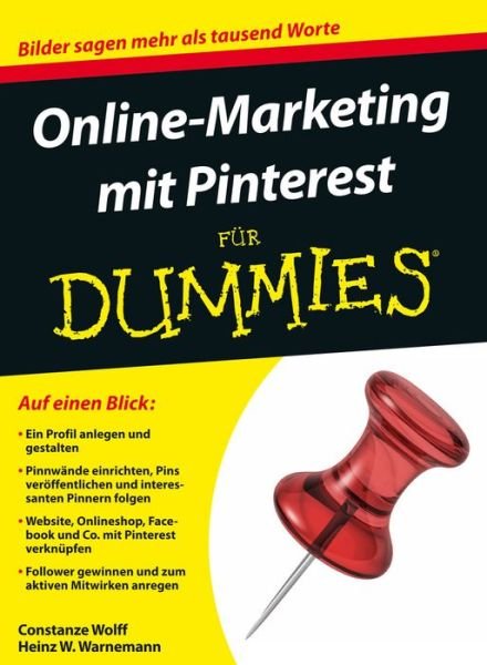 Online–Marketing mit Pinterest fur Dummies - C Wolff - Livros - Wiley-VCH Verlag GmbH - 9783527710997 - 4 de junho de 2025