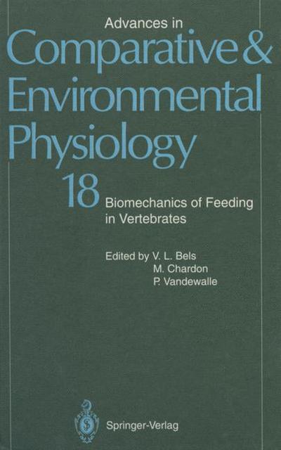 Cover for P Aerts · Biomechanics of Feeding in Vertebrates - Advances in Comparative and Environmental Physiology (Paperback Book) [Softcover reprint of the original 1st ed. 1994 edition] (2012)