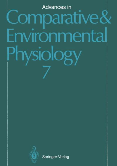 Cover for D F Houlihan · Advances in Comparative and Environmental Physiology: Volume 7 - Advances in Comparative and Environmental Physiology (Taschenbuch) [Softcover reprint of the original 1st ed. 1991 edition] (2011)