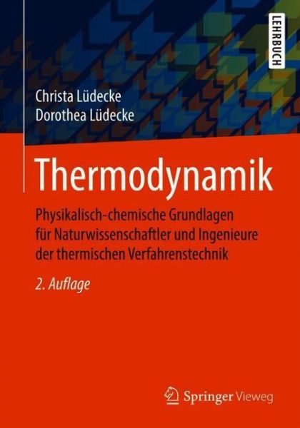 Cover for Christa Ludecke · Thermodynamik (Book) (2020)