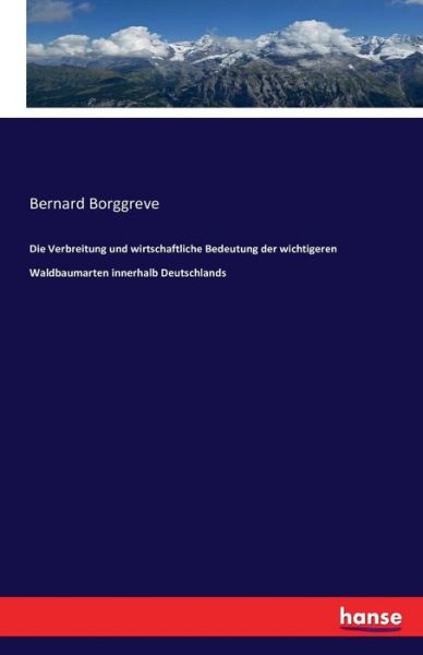 Cover for Borggreve · Die Verbreitung und wirtschaf (Book) (2016)