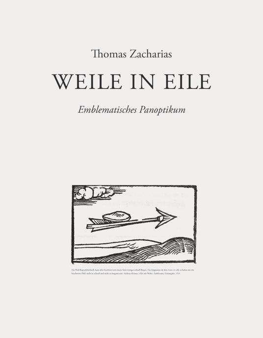 Cover for Zacharias · Weile in Eile (Bok)