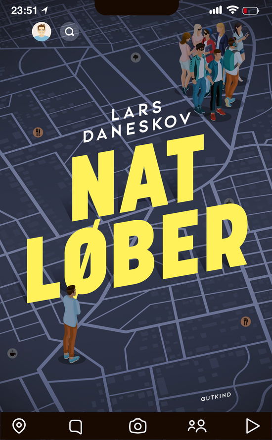 Cover for Lars Daneskov · Natløber (Sewn Spine Book) [1º edição] (2025)