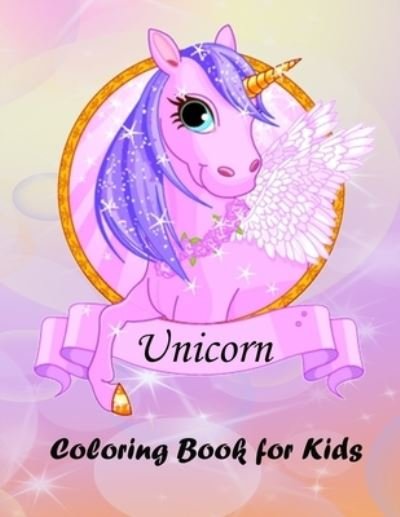 Cover for Thomas D · Unicorn Coloring Book for Kids (Paperback Bog) (2022)
