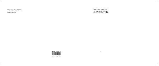 Cover for Ursula K. Le Guin · Bestiarium: Labyrinter (Sewn Spine Book) [1th edição] (2021)