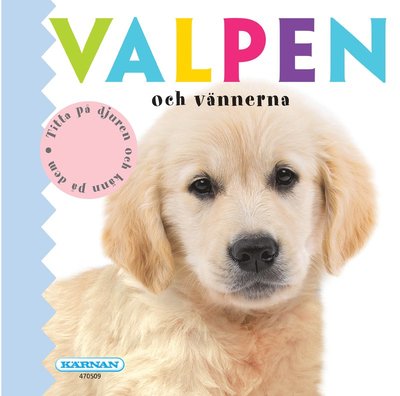 Cover for Karolina Hjertonsson · Valpen och vännerna (Board book) (2018)