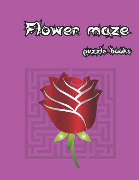 Cover for Thanakorn Nani Papan · Flower maze puzzle book. (Paperback Book) (2020)