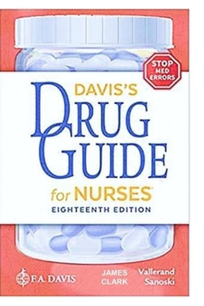 Cover for James Clark · Davis's Drug Guide for Nurses (Paperback Book) (2022)