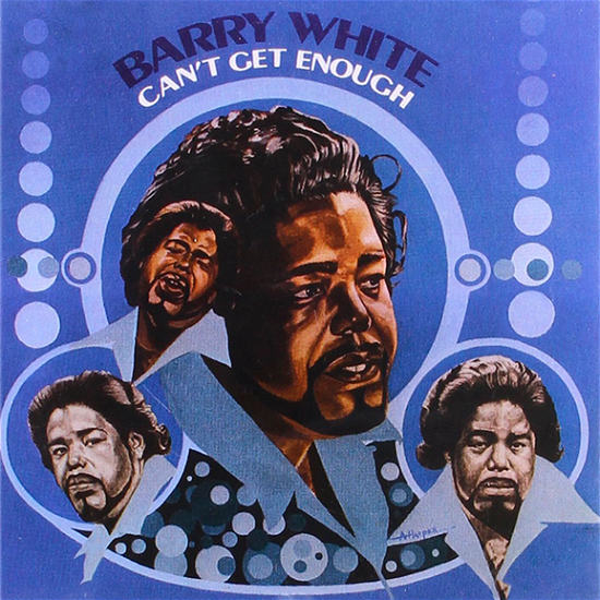 Cover for Barry White · Can't Get Enough (LP) (1990)
