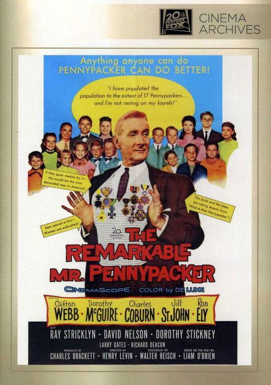 Cover for Remarkable Mr. Pennypacker (DVD) (2013)