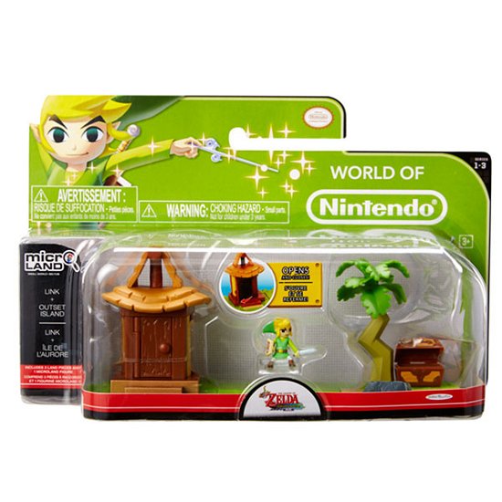 Mario Micro Land S. Fig 3pcs - W3 - Link Island`village Theme - Toy - Merchandise - JAKKS Pacific - 0039897868998 - 