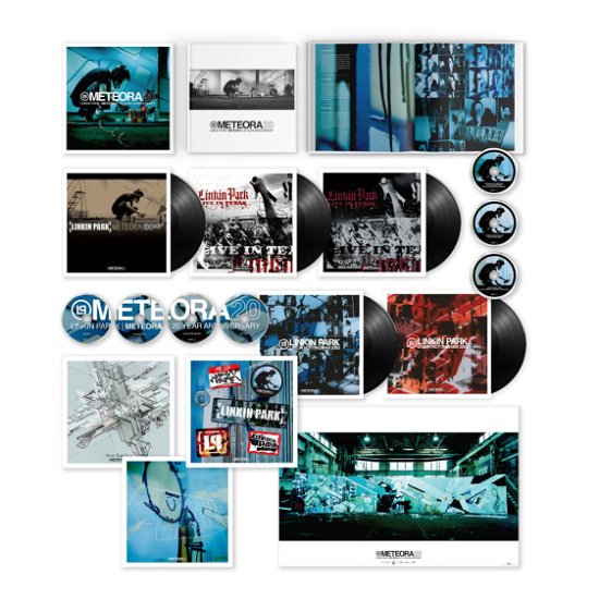 Cover for Linkin Park · Meteora (20th Anniversary) (LP/CD/DVD) [Limited Super Deluxe Box Set edition] (2023)
