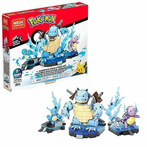 Cover for Mega Brands Pokemon · Pokemon Squirtle Evolution Set (MERCH) (2025)