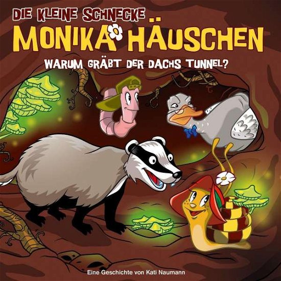 Cover for KLEINE SCHNECKE MONIKA HńU · 58: WARUM GRńBT DER DACHS TUNNEL? (CD) (2020)