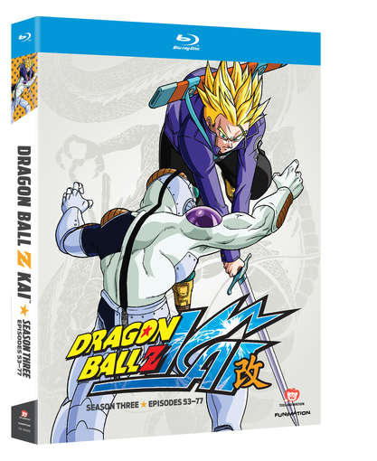 Cover for Blu-ray · Dragon Ball Z Kai: Season 3 (Blu-Ray) [Box set] (2012)