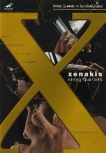 Cover for Iannis Xenakis · String Quartets - The Jack Quartet (DVD) [Widescreen edition] (2018)