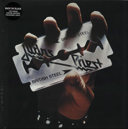 Cover for Judas Priest · British Steel (LP) [Limited, Coloured edition] (2013)