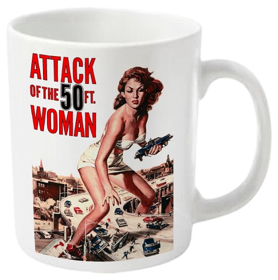 Cover for Attack of the 50ft Woman (Mug) [White edition] (2014)