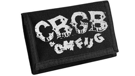 Cover for Cbgb · Logo (Geldbörse) [Black edition] (2015)