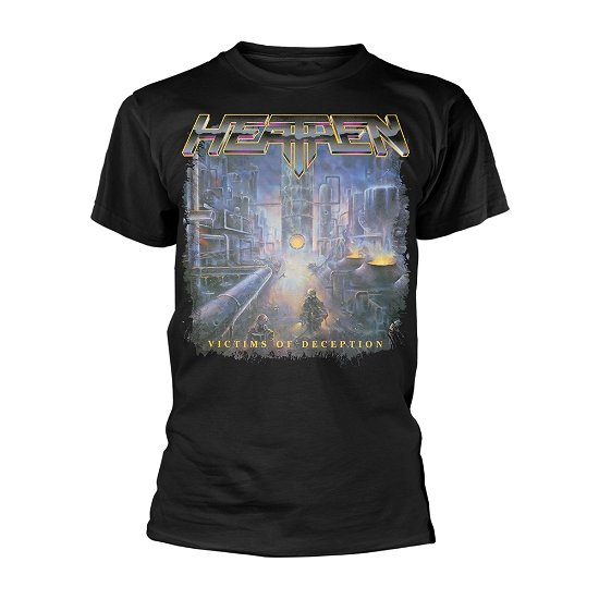 Cover for Heathen · Victims of Deception (T-shirt) [size S] [Black edition] (2019)