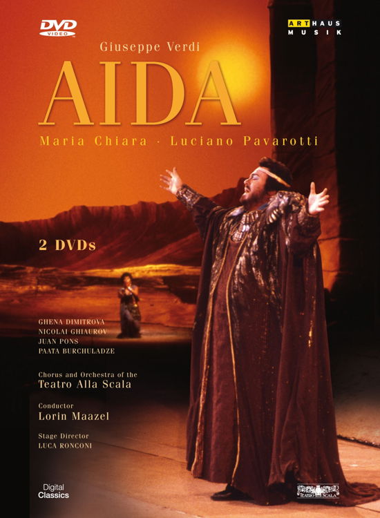 Cover for G. Verdi · Aida (DVD) (2001)