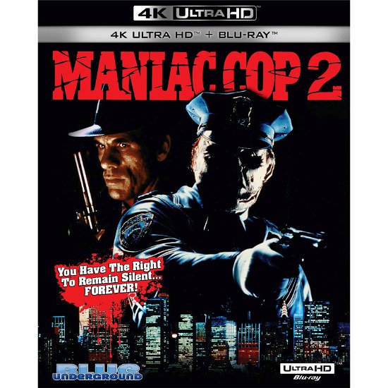 Cover for Maniac Cop 2 (4K Ultra HD) (2021)