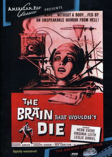 Cover for Brain That Wouldn't Die (DVD) (2012)