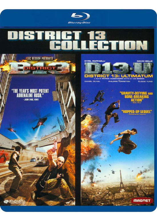 Cover for District B-13 &amp; District 13 BD (Blu-Ray) (2010)