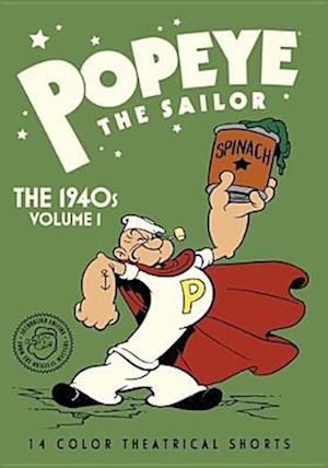 Cover for Popeye the Sailor: 1940s - Vol 1 (DVD) (2018)