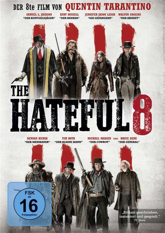 Cover for The Hateful 8 (DVD) (2016)