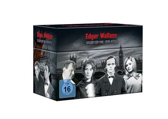 Cover for Edgar Wallace Gesamtedition (1959-1972) (DVD) (2016)