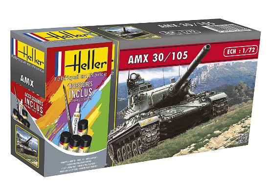 Cover for Heller · 1/72 Starter Kit Amx 30/105 (Leksaker)