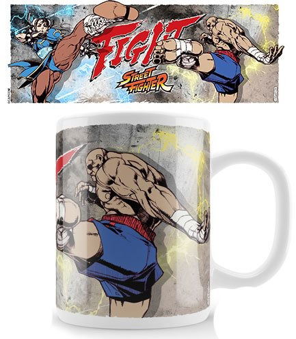 Cover for Lobcede.Be · STREET FIGHTER - Mug - Chunli Fight Sagat (MERCH) (2019)