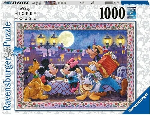 Cover for Ravensburger · Ravensburger - Disney Mosaic Mickey 1000p - 16499 (Leksaker) (2021)