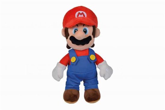 Super Mario Plüschfigur Mario 30 cm - Nintendo - Merchandise - Simba Toys - 4006592068998 - 25. September 2021