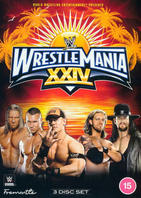 Cover for Wwe Wrestlemania 24 (DVD) (2021)