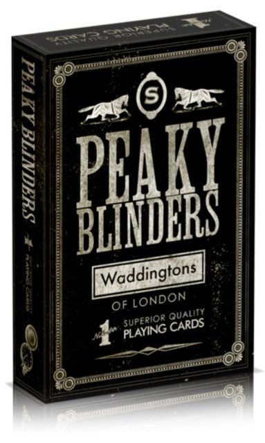 Cover for ''winning Moves'' · Winning Moves: Waddingtons No.1 - Peaky Blinders Playing Cards (wm01753-en1) (GAME) (2021)